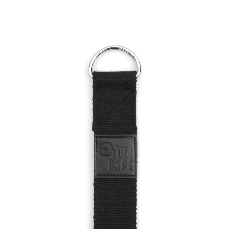 Yogi Bare - Recycled Plastic RPET Yoga stretching strap - Black