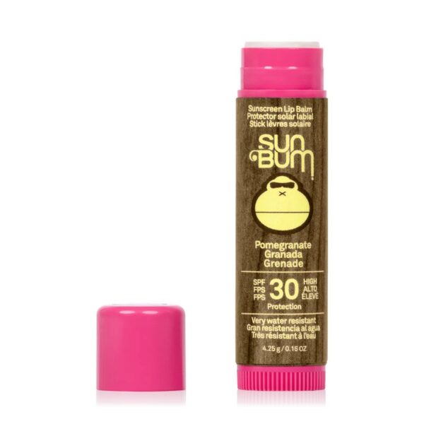 SUN BUM - Original SPF 30 Sunscreen Lip Balm - Pomegranate 0.15oz
