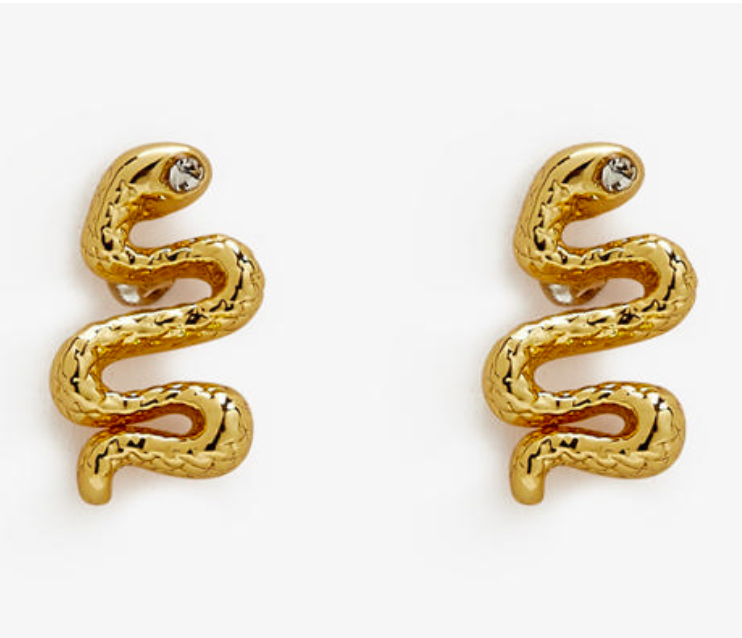 Pura Vida - Snake Stud Earrings