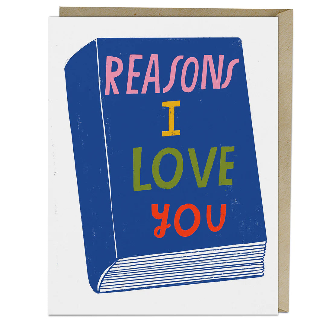Em & Friends - Reasons I Love You Card