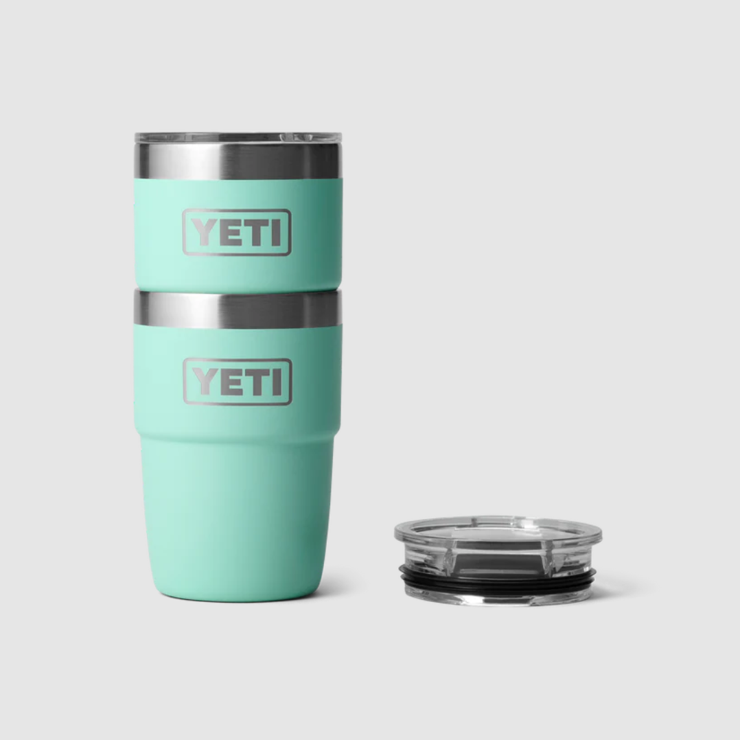 YETI on Instagram: NOW AVAILABLE: The new Rambler® 8 oz. Stackable Cup.  Built to stack up to your daily grind. Check it out through the link in  bio. #BuiltForTheWild