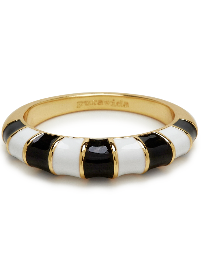 Pura Vida - Striped Enamel Ring