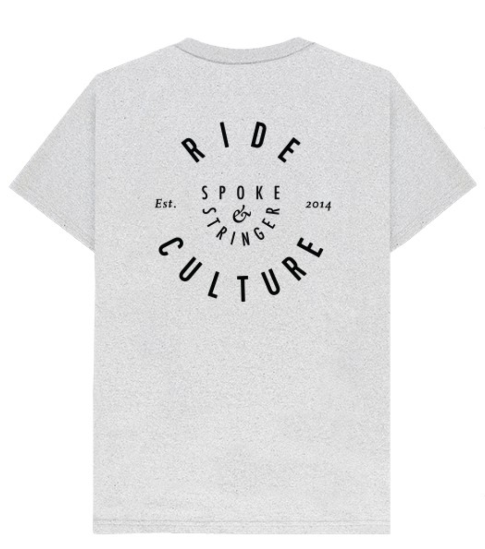 Spoke & Stringer - Recycled Ride Culture Tee - Grey