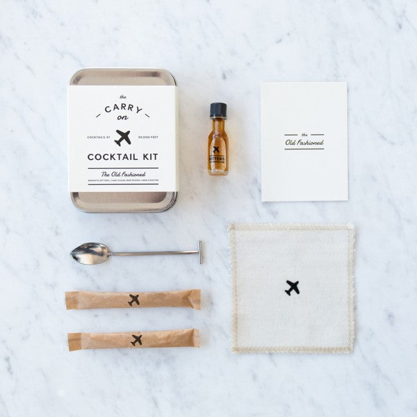 Mens Society - Carry on Cocktail Kit - Old Fashioned